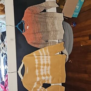 2- GAP 3T sweaters
